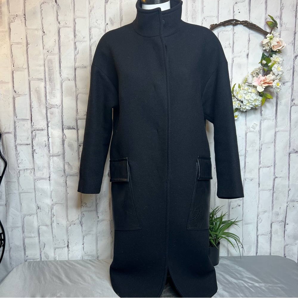 Zara limited edition wool blend coat